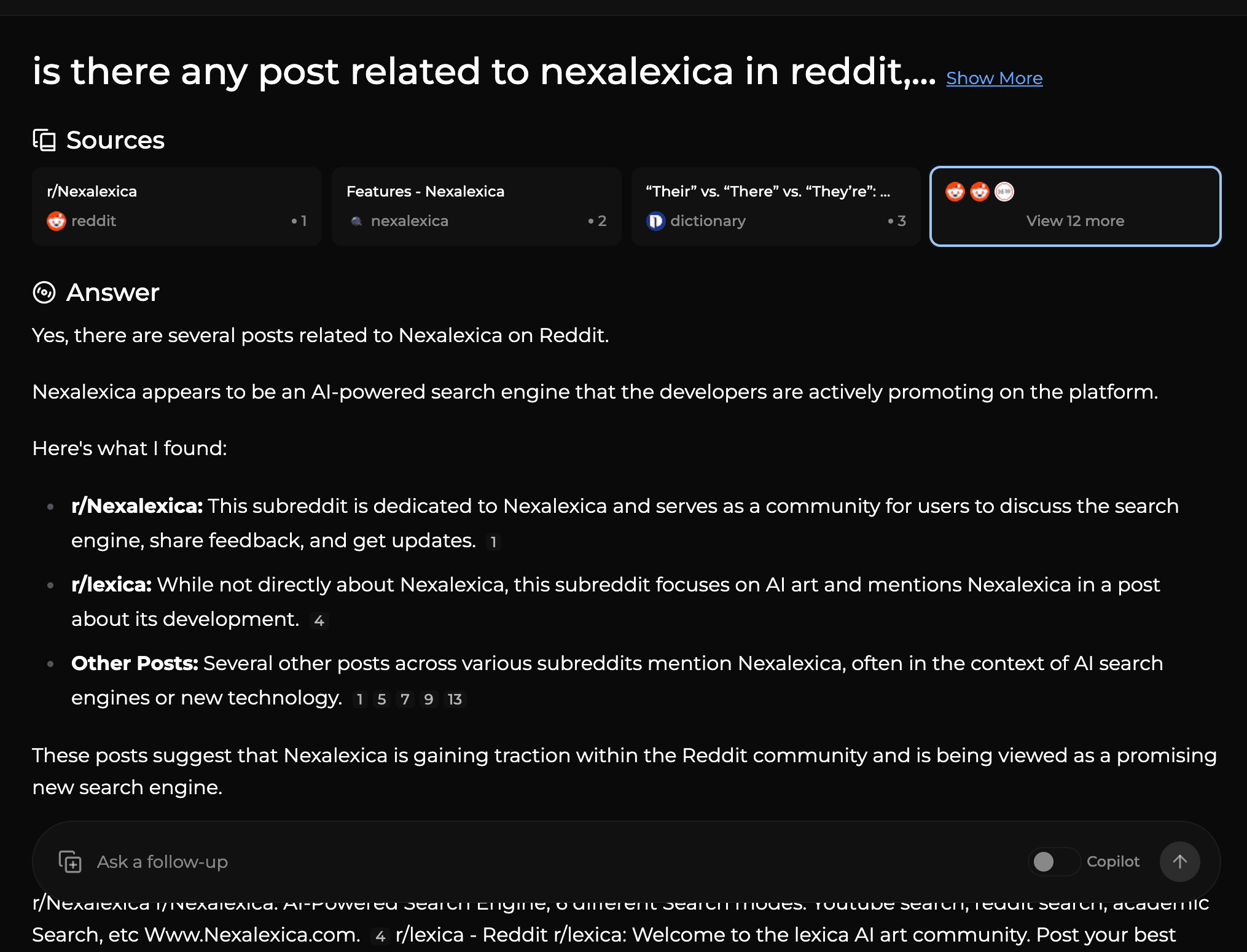 Reddit Post